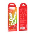 Кабель HOCO USB Type-C X85a Strength (1м. Белый)
