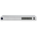 Управляемый PoE-коммутатор 16 портов: Ubiquiti USW-16-POE-EU (16х10/ 100/ 1000 Мбит/ с,2хSFP,16хPoE