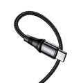 Кабель HOCO USB Type-C X50 Type-C to Type-C Exquisito 100W (1м. Черный)