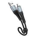 Кабель HOCO MicroUSB X38m Cool (0.25м. Черный)