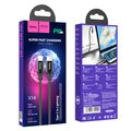 Кабель HOCO Lightning/ USB Type-C X14 Double speed PD (1м. Черный)