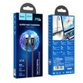 Кабель HOCO Lightning/ USB Type-C X14 Double speed PD (2м. Черный)