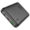 Автономное питание PowerBank HOCO J87 Tacker (10000 mAh, 3.0А, индикатор заряда, черный)