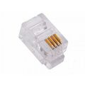 Коннектор RJ-11 4P4C телефонный Suprlan(10-0229) упаковка 100шт
