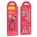 Кабель USB HOCO X52i Sereno (Lightning, 1м, магнитный, пластик, Черный)