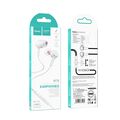 Проводные наушники HOCO M78 El placer, внутриканальные, jack 3.5 mm. белый (6931474735560)