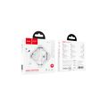 Проводные наушники HOCO M1 Max crystal earphones, внутриканальные, Type-C. белый (M1_Max_Сry_white)
