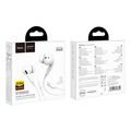 Проводные наушники HOCO M1 Pro Original, Apple Lightning. белый (6931474728609)