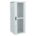 Шкаф напольный телекоммуникационный 19" 24U, Ш600*В1200*Г800, передняя дверь - перфорация, серый (05-0141)