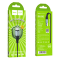 Кабель USB HOCO X38m Cool (MicroUSB, 1м, плетеный, Черный)