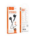 Проводные наушники HOCO M94, jack 3.5 mm, микрофон, черный (6931474765222)