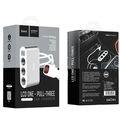 Автомобильное зарядное устройство HOCO Z13 LCD (2xUSB, 2.1A+Серебристый)
