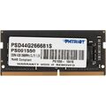 Модуль памяти SO-DIMM DDR4 4Гб 2666МГц Patriot  1.2 В (PSD44G266681S)