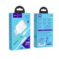 Сетевое зарядное устройство HOCO C80A Rapido (Type-C, 3.1А+Lightning.Белый)