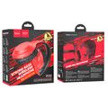 Беспроводные наушники HOCO W30 Fun, Bluetooth, накладные, красный (6931474735782)