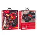 Проводные наушники HOCO W104 Drift, jack 3.5 mm, USB, микрофон, накладные, красный (6931474749819)
