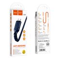 Кабель USB HOCO X59m Victory (MicroUSB, 1м, плетеный, Синий)