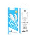 Кабель USB HOCO X88m Gratified (MicroUSB, 1м, пластик, Белый)
