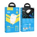 Сетевое зарядное устройство HOCO N26 Maxim (1xUSB, Белый)