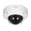 Видеокамера IP 2 Mp уличная D-Link купольная, f: 2.8 мм, 1920*1080, ИК: 20 м, антивандальная, карта до 128 Gb (DCS-4602EV/ UPA/ B1A) (без БП)