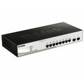 Управляемый коммутатор 10 портов D-Link DGS-1210-10 (8х1Гбит/ с, 2хSFP) 2 уровня