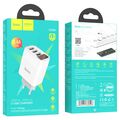 СЗУ HOCO C93A Easy (3xUSB, 3.4А, белый)