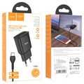 СЗУ HOCO C88A Star (2xUSB, 2.4А, черный) + кабель Type-C