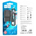 СЗУ HOCO C96A (1xUSB, 2.1A, черный) + кабель Lightning
