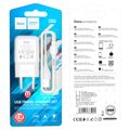 СЗУ HOCO C96A (1xUSB, 2.1A, белый) + кабель Lightning