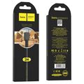 Кабель USB HOCO X20m Flash (MicroUSB, 2м, пластик, Черный)