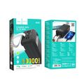 Внешний аккумулятор 60000mAh HOCO J86B Electric, USB x2, Type-C PD20 x1, QC3.0, дисплей, пластик, черный