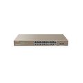 Управляемый PoE-коммутатор 26 портов Tenda TEG3326P-24-410W (24х1Гбит/ с, 2хSFP, 24хPoE, PoE‑бюджет 370 Вт) 2 уровня