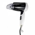 Фен Blackton HD1204M черный/ белый (1200 Вт, режимов - 3, вид: компактный, насадок - 1)
