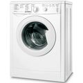 Стиральная машина фронтальная Indesit IWSB 5105 белый ( стирка - 5 кг, отжим - 1000 об/ мин, глубина - 40 см)