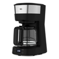Кофеварка капельная BQ CM1000 черный (900 Вт, молотый, 1200 мл)