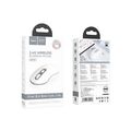 Мышь HOCO GM21 Platinum беспроводная, USB, белый/ серый (6931474790958)