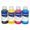 Комплект чернил Epson B/ C/ M/ Y 4 банки*100мл, InkTec (L100/ L200)