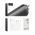 Портативная колонка HOCO HC21 Shadow 10W, черный, BT, miniJack 3.5, USB, FM приемник, Пластик (6931474798817)