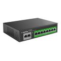 Неуправляемый POE-коммутатор 10 портов Netis P110GC ( 10x1Гбит/ с, 8xPOE, PoE‑бюджет 120 Вт) корпус - металл
