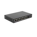 Неуправляемый POE-коммутатор 09 портов Origo OS1209P/ 80W ( 8x100Мбит/ с, 1xSFP, 8xPOE, PoE‑бюджет 80 Вт) корпус - металл