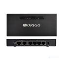 Неуправляемый POE-коммутатор 06 портов Origo OS1206P/ A1A ( 6x100Мбит/ с, 4xPOE, PoE‑бюджет 60 Вт) корпус - металл