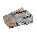 Коннектор RJ-45 Cat5e неэкранированный Hyperline (PLUG-8P8C-U-C5-100)  упаковка 100 шт