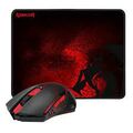 Мышь+ коврик в комплекте Redragon M601WL-BA оптическая, беспроводная, USB, игровая, черный (78227)