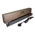 Блок распределения питания Lanmaster TWT-PDU19-10A8P-3.0 гор.размещ. 8xSchuko базовые 10A Schuko 3м