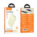 Внешний аккумулятор 10000mAh HOCO Q21 Great, USB x1, Type-C PD20 x1, QC3.0, белый