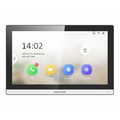 Видеодомофон IP Hikvision, 7 дюймов, 1024*600, черный, карта до128 Gb, (DS-KH6350-TE1)