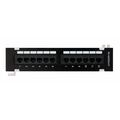 Патч-панель 19" 1U, 12 портов, категория 5e, неэкранированная, NeLan (EC-UWP-12-UD2)