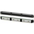 Патч-панель 19" 1U, 24 порта, Cat5e, Lanmaster (NM-PPU24)