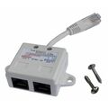 Y-адаптер, 1 телефонный и 1 компьютерный порт, Lanmaster (TWT-Y-E2-U2)