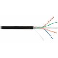 Кабель Cu UTP, Внешний, 4x2x0.51, бухта 305м., Cat6, NetLan (EC-UU004-6-PE-BK)